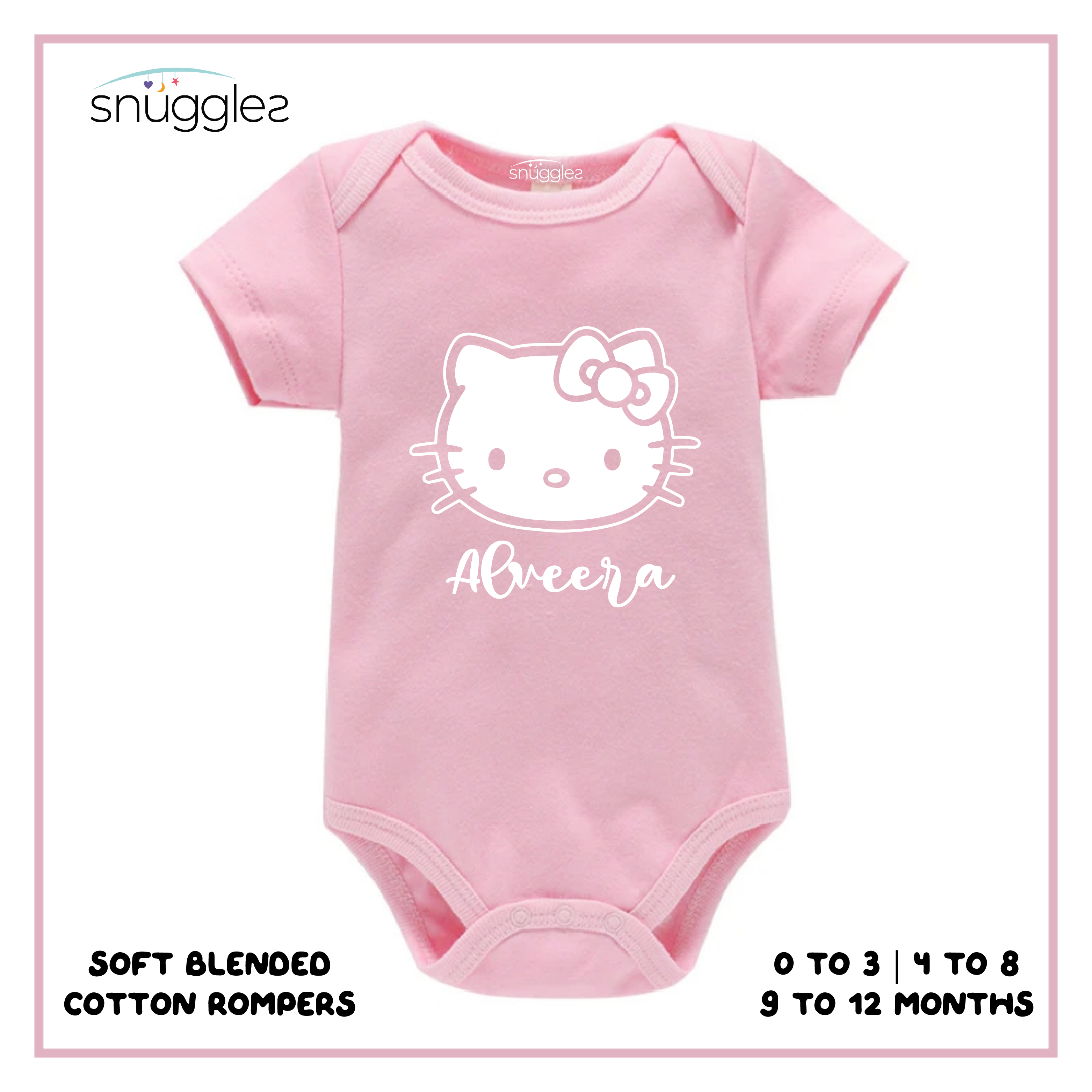 Hello kitty 2024 baby rompers