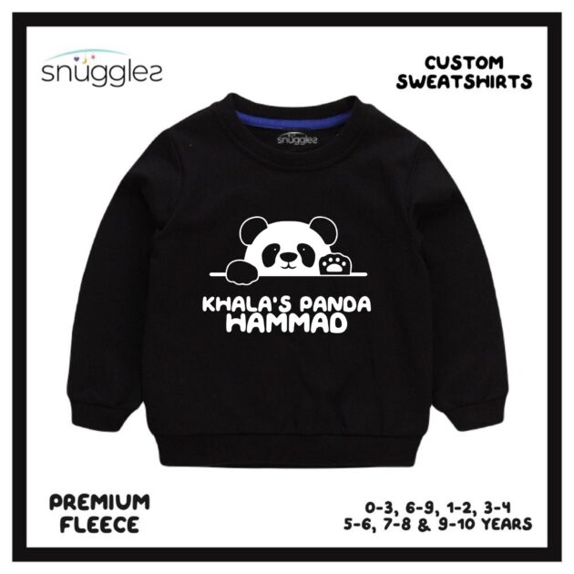 Custom Sweatshirt with Panda