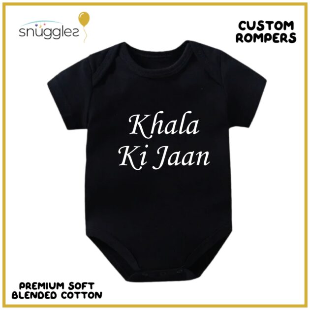 Baby Rompers Custom with Khala Ki Jaan