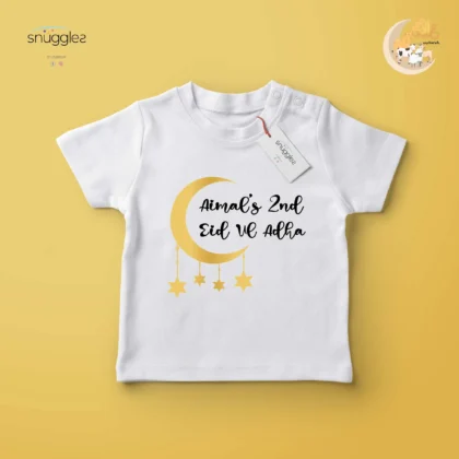 Custom T-Shirt Eid with Hanging Stars