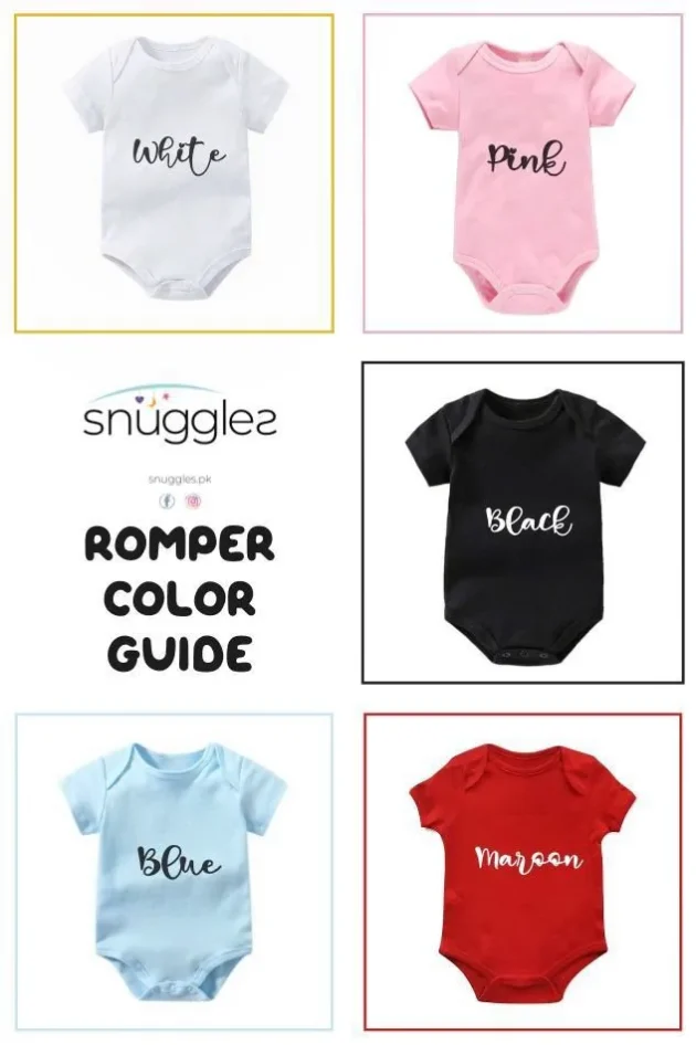 Rompers color guide